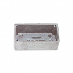 1 pcs : 2400 - BOX ALUM 2.25'L X 1.13'W