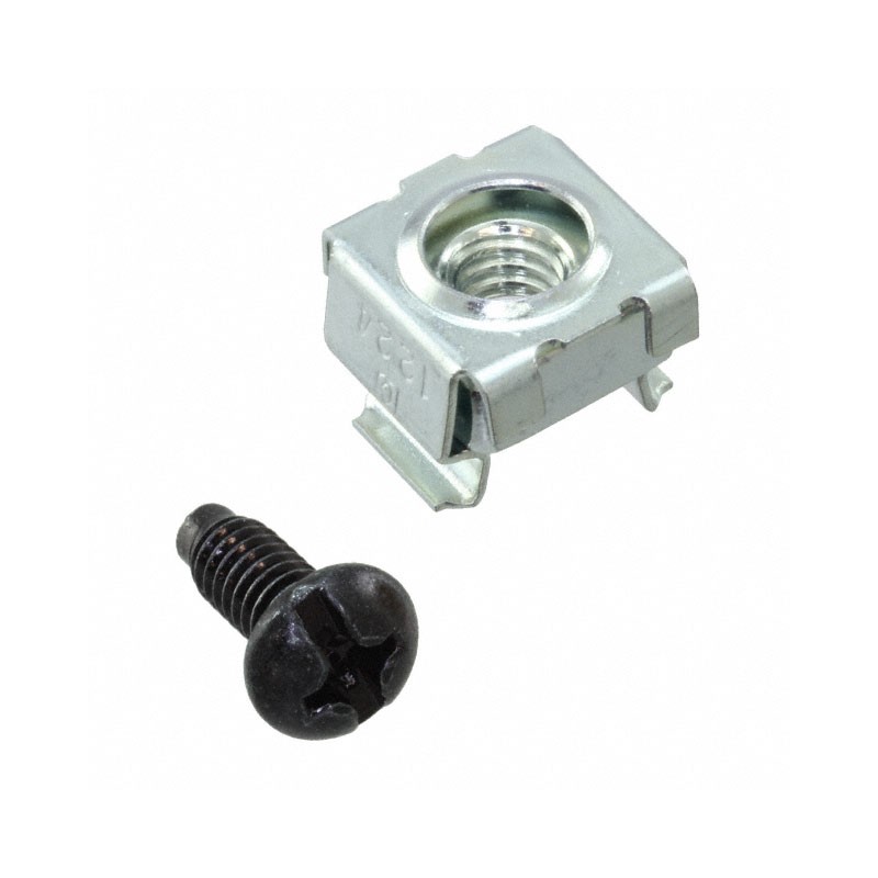 1 pcs : CNWS1224-C - 12-24 PANDUIT CAGE NUT AND SCRE
