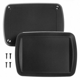 1 pcs : HH-3643 - BOX ABS BLACK 4.53'L X 3.288'W