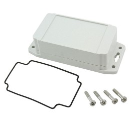 1 pcs : 1555CF22GY - BOX PC GRAY 4.72'L X 2.59'W