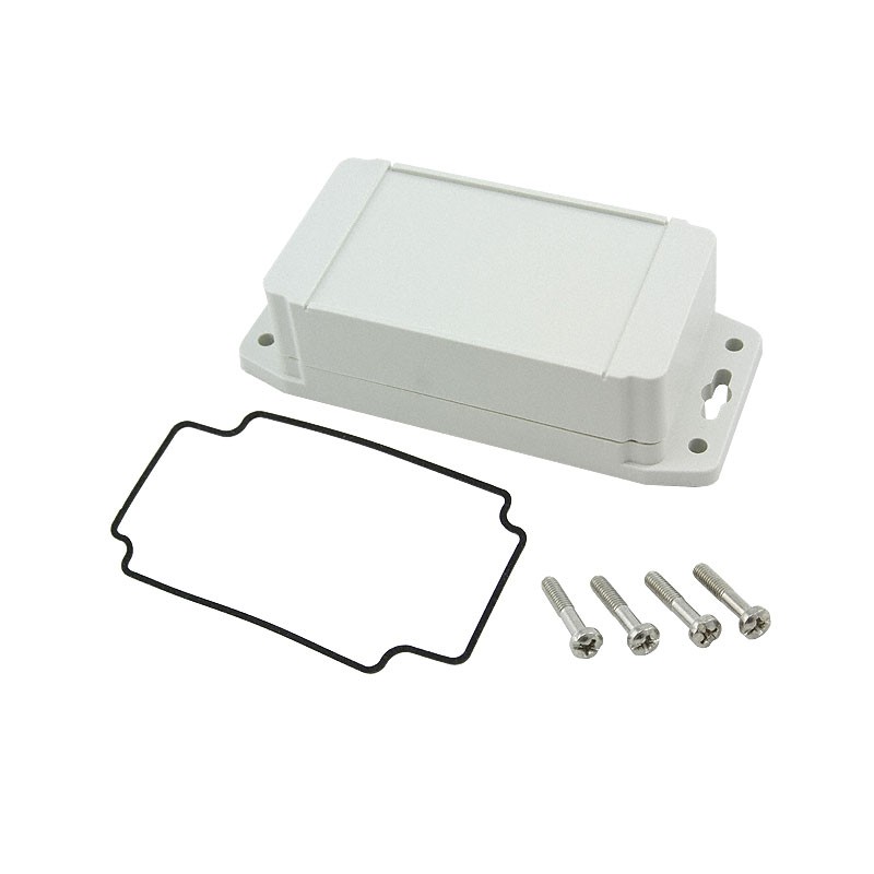 1 pcs : 1555CF22GY - BOX PC GRAY 4.72'L X 2.59'W