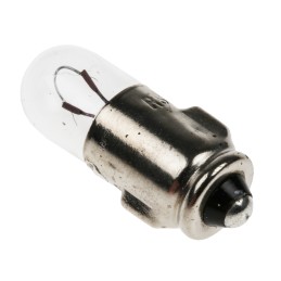 5 pcs - RS PRO BA7s Indicator Light, Clear, 6 V, 200 mA, 5000h