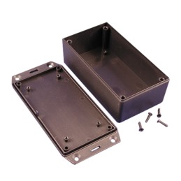 1 pcs : 1591XXCSFLBK - BOX PLASTIC BLK 4.78'L X 2.64'W