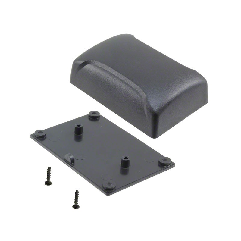 1 pcs : PT-11850-PMB - BOX ABS BLACK 3.09'L X 2.09'W