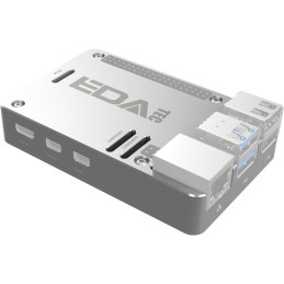 1 pcs : ED-PI5CASE-BS - CASE ALUM SILVER 3.622'LX2.339'W