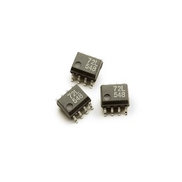 5 pcs - Broadcom, ACPL-072L-500E DC Input CMOS, TTL Output Optocoupler, Surface Mount, 8-Pin SO