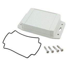 1 pcs : 1555FF17GY - BOX PC GRAY 4.72'L X 3.57'W