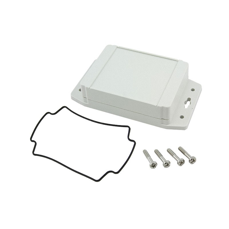 1 pcs : 1555FF17GY - BOX PC GRAY 4.72'L X 3.57'W