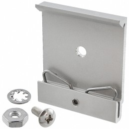 1 pcs : 1427DIN42M - ALUMINUM DIN CLIP 1.65'