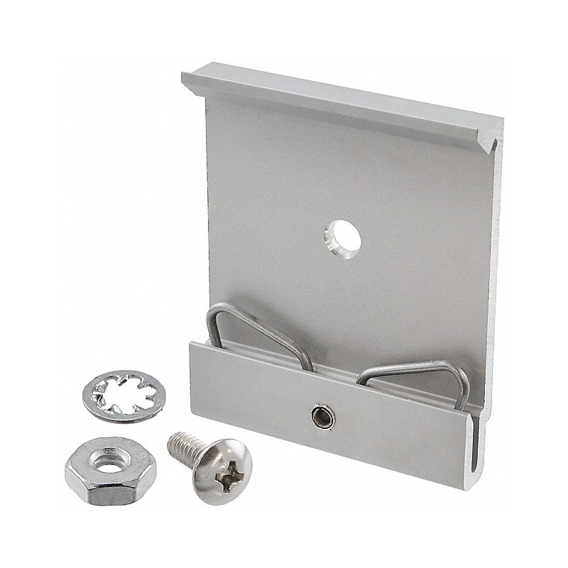 1 pcs : 1427DIN42M - ALUMINUM DIN CLIP 1.65'