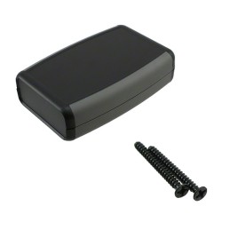 1 pcs : 1553CBK - BOX ABS BLACK 4.62'L X 3.11'W