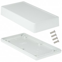 1 pcs : 1599EGY - BOX PLASTIC GRAY 6.69'L X 3.37'W