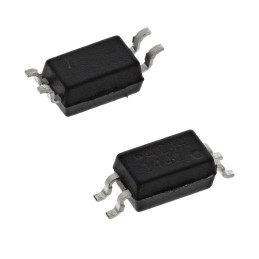 5 pcs - Broadcom, ACPL-214-500E AC Input Transistor Output Optocoupler, Surface Mount, 4-Pin SOIC