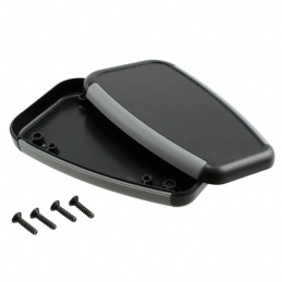 1 pcs : 1553ABK - BOX ABS BLACK 3.94'L X 2.41'W