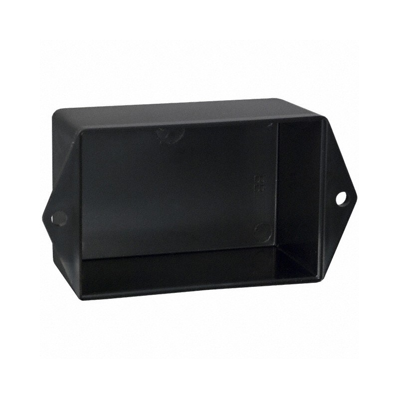 1 pcs : PB-1559-TF - BOX ABS BLACK 3'L X 2'W