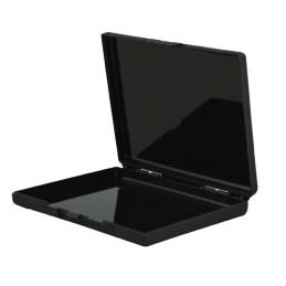 1 pcs : 6600ES - BOX PLASTIC BLACK 4.5'L X 3.5'W