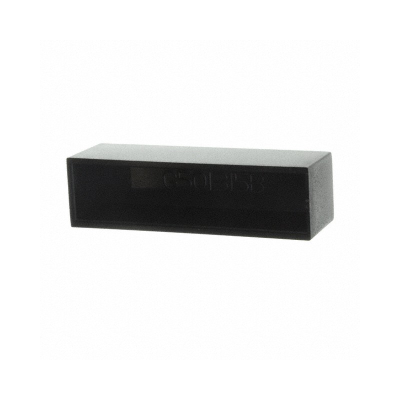 1 pcs : PB-1561 - BOX ABS BLACK 1.97'L X 0.52'W