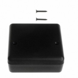1 pcs : HP-3649-B - BOX ABS BLACK 2.62'L X 2.6'W