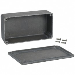 1 pcs : 1590N1 - BOX ALUM 4.72'L X 2.58'W