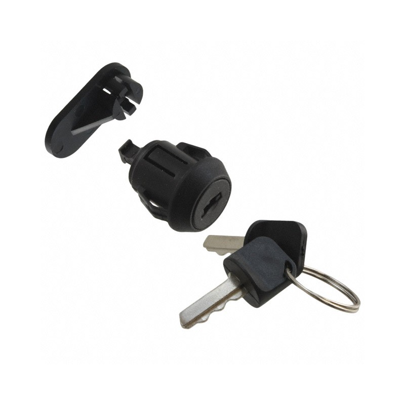 1 pcs : PL001UEBMA1K22 - SWITCHLOCK SP 4A 2POS BLACK