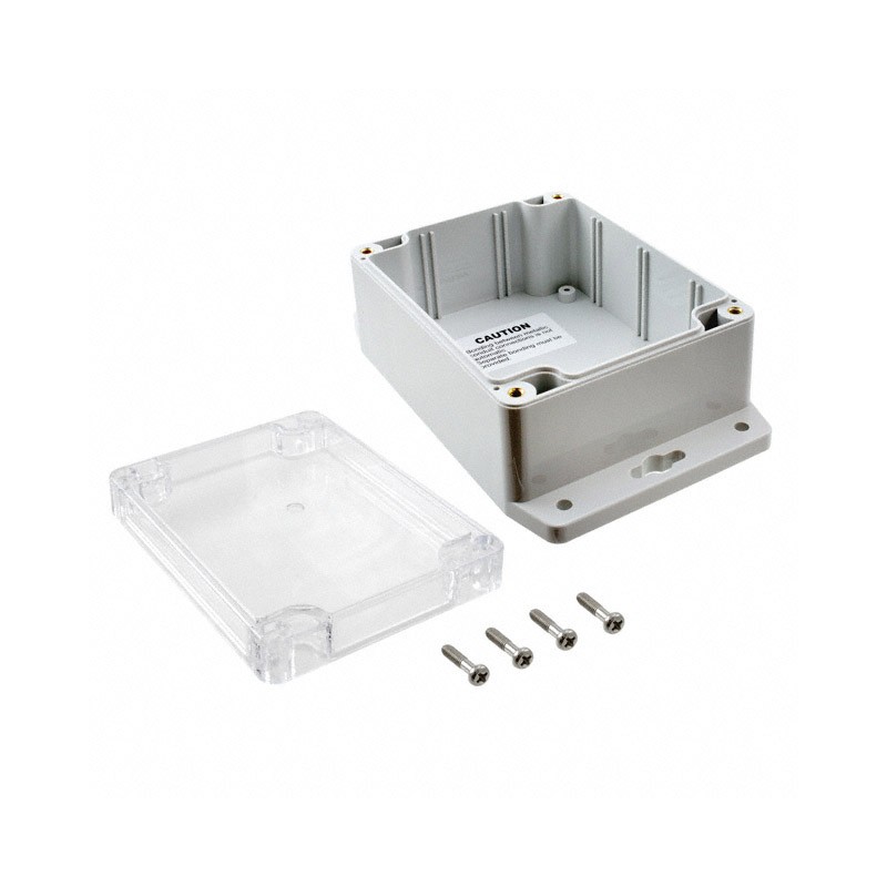 1 pcs : PN-1323-CMB - BOX PLASTIC 4.53'L X 3.54'W