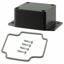 1 pcs : AN-2851-AB - BOX ALUM BLACK 2.52'L X 2.28'W