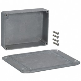 1 pcs : 1590BBFL - BOX ALUM UNPTD 4.71'L X 3.7'W