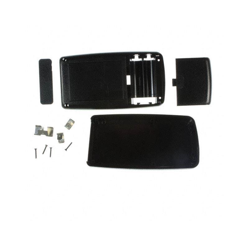 1 pcs : H65AA,BK - BOX ABS BLACK 4.94'L X 2.75'W