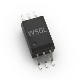 5 pcs - Broadcom, ACPL-W50L-560E DC Input Optocoupler, Surface Mount, 6-Pin SO