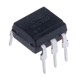 5 pcs - Lite-On, MOC3022 Triac Output Optocoupler, Through Hole, 6-Pin PDIP