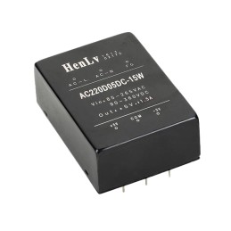 1 pcs : AC220D24DC-15W - AC DC CONVERTER +24V/-24V 15W