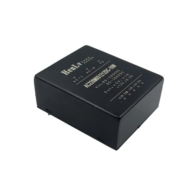 1 pcs : AC220M051515DC-10W - AC DC CONVERTER 5V/15V/15V 10W
