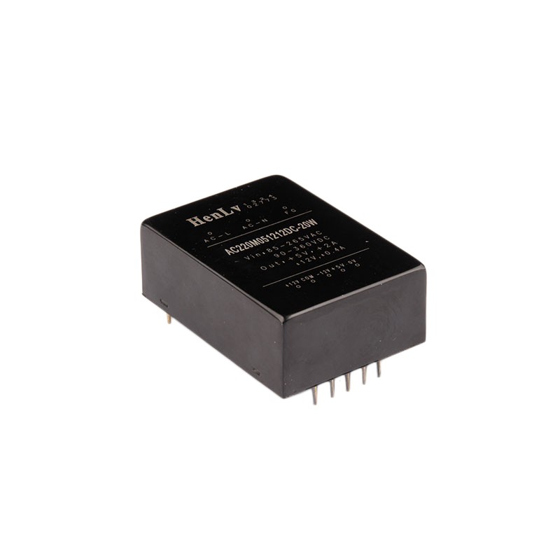 1 pcs : AC220M051515DC-15W - AC DC CONVERTER 5V/15V/15V 15W