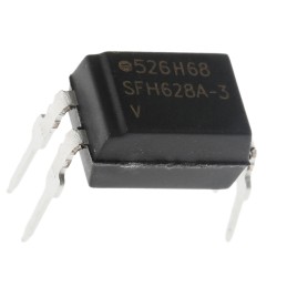 5 pcs - Vishay, SFH628A-3 AC Input Transistor Output Optocoupler, Through Hole, 4-Pin PDIP