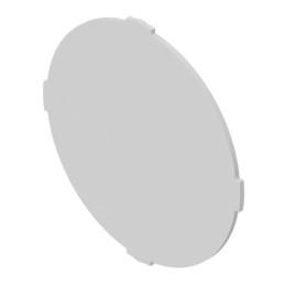 5 pcs - EAO Round Flat Push Button Indicator Lens for Use with 04 Series Push Button