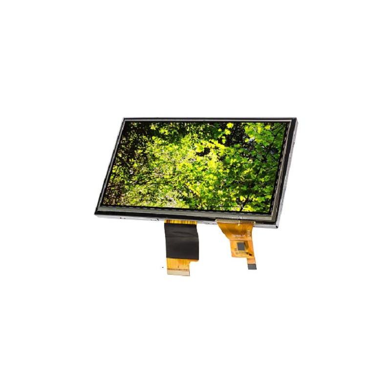 5 pcs - Display Visions EA R1024X-70BLWTS LCD Colour Display / Touch Screen, 7in, 1024 x 600pixels