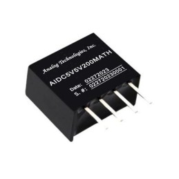 1 pcs : AIDC5V5V200MATH - ISOLATED 1W DC-DC CONVERTER