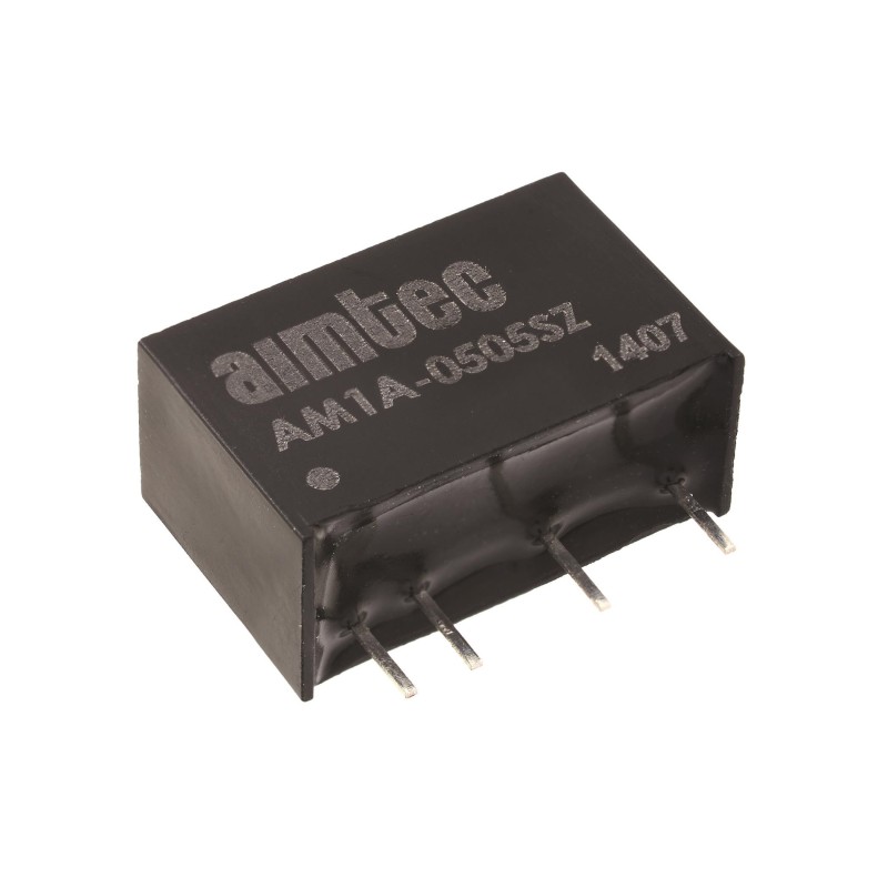 1 pcs : AM1A-2405SZ - DC DC CONVERTER 5V 1W