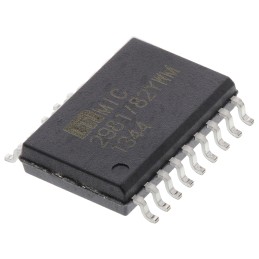 5 pcs - Microchip MIC2981/82YWM LED Driver IC, 5 - 50 V 500mA 18-Pin SOP