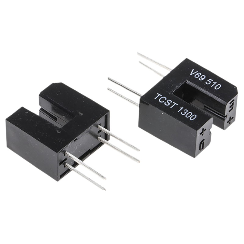 5 pcs - TCST1300 Vishay, Through Hole Slotted Optical Switch, Phototransistor Output