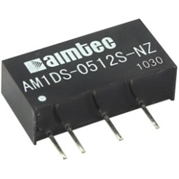 1 pcs : AM1DS-1212S-NZ - DC DC CONVERTER 12V 1W