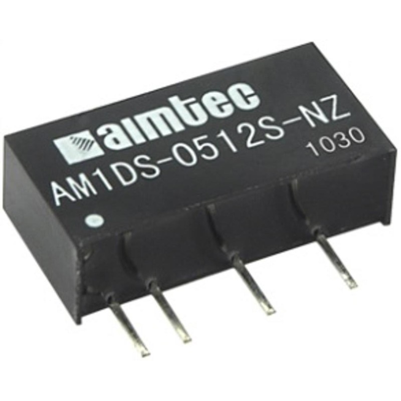 1 pcs : AM1DS-1212S-NZ - DC DC CONVERTER 12V 1W