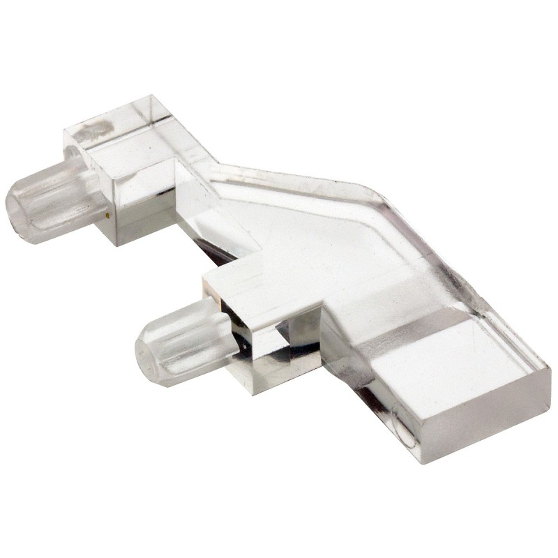 5 pcs - 1273.1001 MENTOR, PCB Mounted Right Angle LED Light Pipe, Clear Rectangle Lens