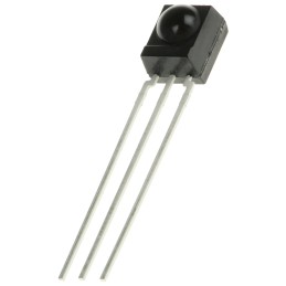 5 pcs - Vishay TSOP4138, 38kHz IR Receiver, 950nm, 45m Range, Through Hole, 6 x 5.6 x 6.95mm