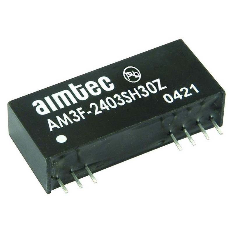 1 pcs : AM3F-2415SH30Z - DC DC CONVERTER 15V 3W