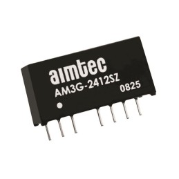 1 pcs : AM3G-2412S-NZ - DC DC CONVERTER 12V 3W