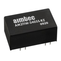 1 pcs : AM3TIW-2415D-RZ - DC DC CONVERTER +/-15V 3W
