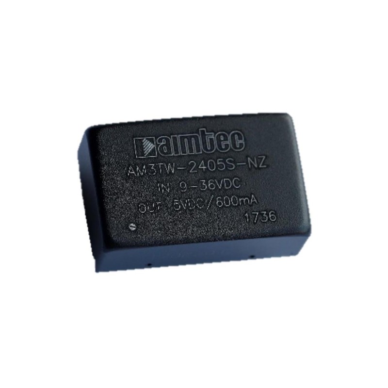 1 pcs : AM3TW-4805S-NZ - DC DC CONVERTER 5V 3W
