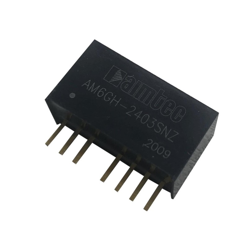 1 pcs : AM6GH-2415SNZ - DC DC CONVERTER 15V 6W