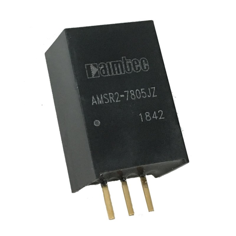 1 pcs : AMSR2-7805JZ - DC DC CONVERTER 5V 10W